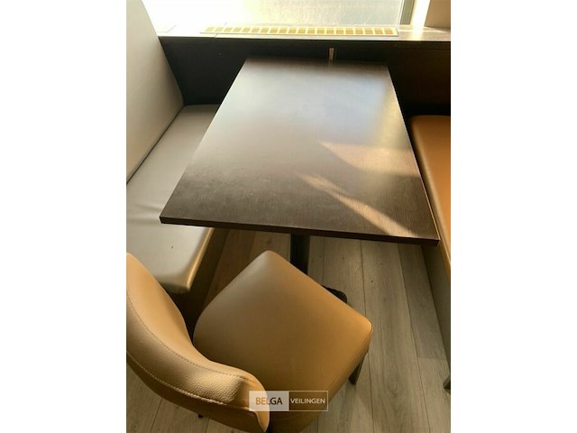 Bankset met tafel, incluis 1 stoel - afbeelding 2 van  2