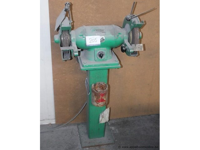 Bankslijpmachine metabo 7230, 1,1 kw, 380 v, serienummer 21448, werking niet gekend - afbeelding 1 van  2