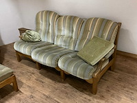 Bankstel met fauteuils en salontafel - afbeelding 1 van  1