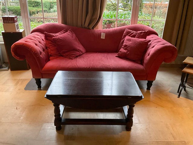 Bankstel met koffietafel - afbeelding 1 van  5