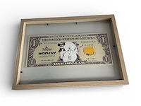 Banksy dismaland dollar 'napalm'