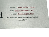 Banksy dismaland dollar 'napalm' - afbeelding 5 van  11