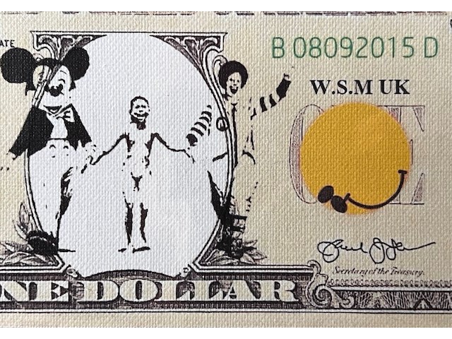 Banksy dismaland dollar 'napalm' - afbeelding 8 van  11