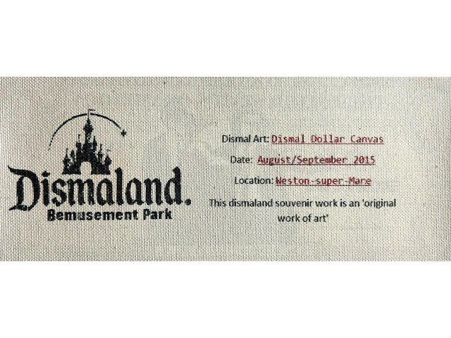 Banksy dismaland dollar 'napalm' - afbeelding 10 van  11