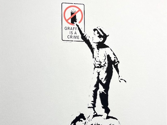 Banksy - afbeelding 2 van  3