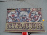 Banner circus - afbeelding 1 van  2