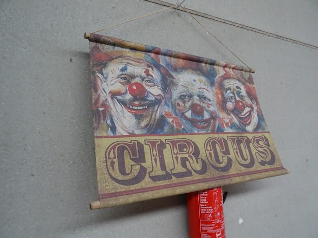 Banner circus - afbeelding 2 van  2