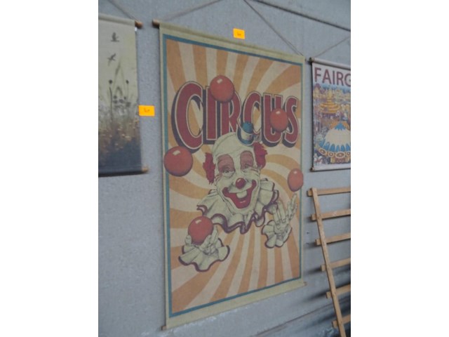 Banner circus - afbeelding 2 van  2