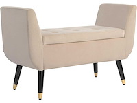 Banquette de luxe banc rembourré avec espace de rangement - afbeelding 5 van  11