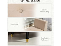 Banquette de luxe banc rembourré avec espace de rangement - afbeelding 9 van  11