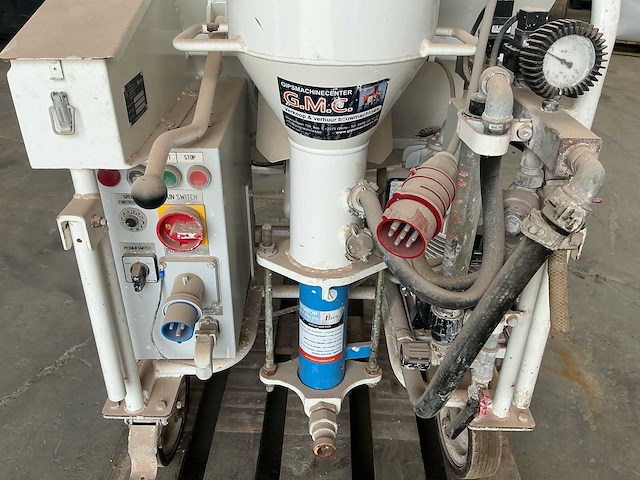 Bapro one 230v gips spuitmachine - pleistermachine - stucadoorsmateriaal - afbeelding 5 van  19