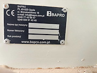 Bapro one 230v gips spuitmachine - pleistermachine - stucadoorsmateriaal - afbeelding 11 van  19