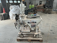 Bapro one 230v gips spuitmachine - pleistermachine - stucadoorsmateriaal - afbeelding 14 van  19