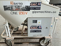 Bapro one 230v gips spuitmachine - pleistermachine - stucadoorsmateriaal - afbeelding 17 van  19