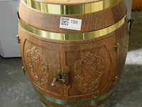 Bar kast ton op wielen - afbeelding 1 van  5