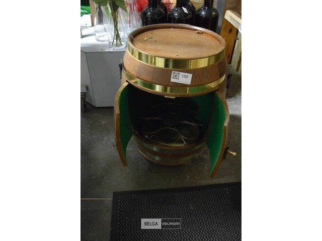 Bar kast ton op wielen - afbeelding 2 van  5