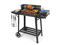 Barbecue houtskool met draaispit (3x) - afbeelding 2 van  6