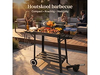 Barbecue houtskool met draaispit - afbeelding 7 van  7