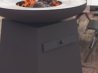 Barbecue met houtopslag oryx staal - zwart - afbeelding 7 van  7