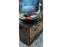 Barbecue welden cortenstaal - afbeelding 4 van  7