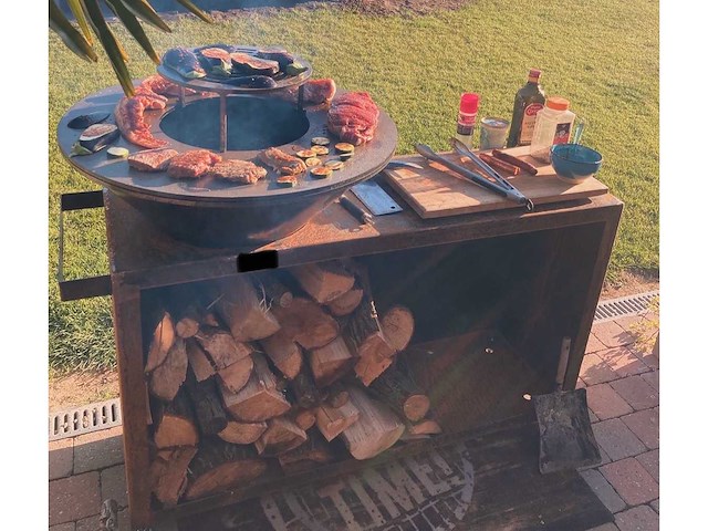 Barbecue welden cortenstaal - afbeelding 6 van  7