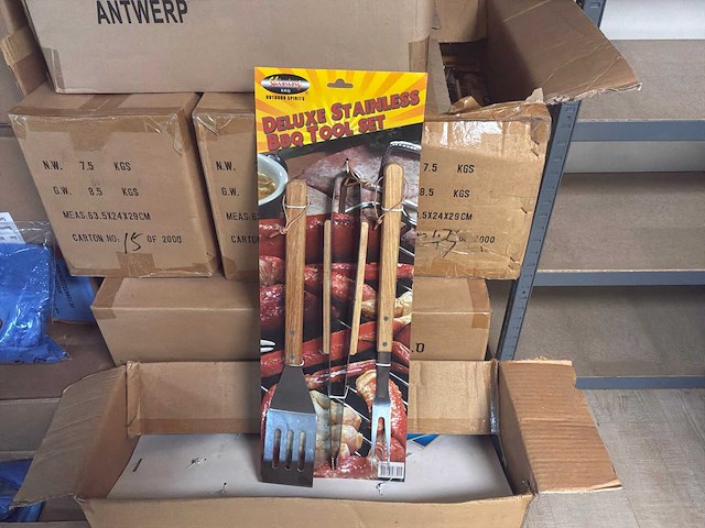 Barbecueset (100x) - afbeelding 2 van  2