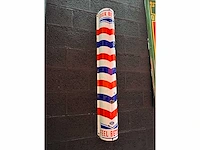 Barber pole emaille plaat - afbeelding 3 van  4
