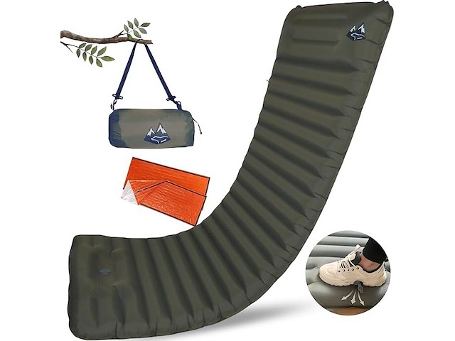 Bärberg zelfopblazend luchtmatras - afbeelding 1 van  6