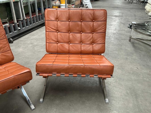 Barcelona chair (2x) - afbeelding 2 van  7