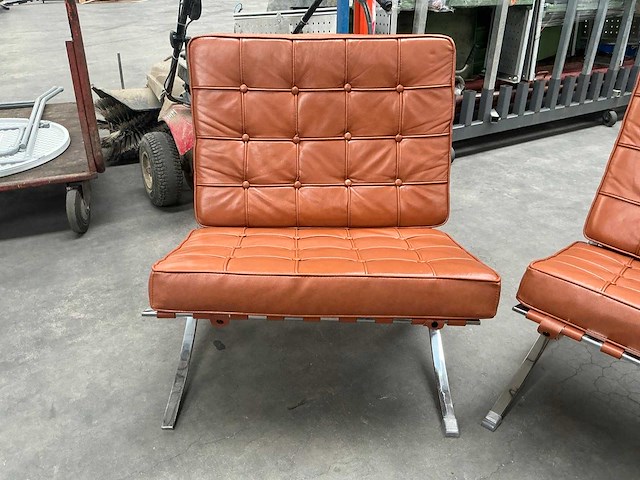 Barcelona chair (2x) - afbeelding 3 van  7