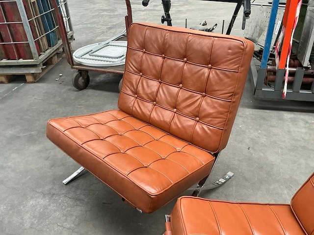 Barcelona chair (2x) - afbeelding 4 van  7