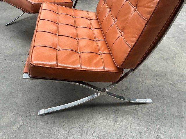 Barcelona chair (2x) - afbeelding 5 van  7