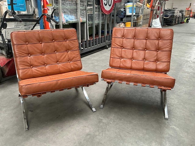 Barcelona chair (2x) - afbeelding 1 van  3