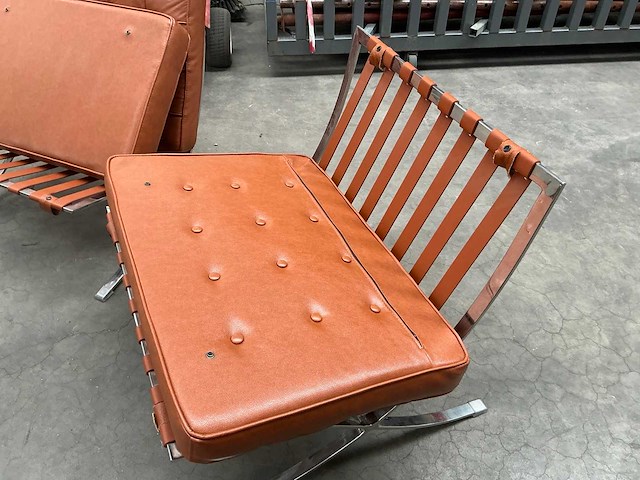 Barcelona chair (2x) - afbeelding 3 van  3