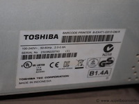 Barcode printer, toshiba, b-ex4t1-gs12-qm-r, werking niet gekend - afbeelding 2 van  2