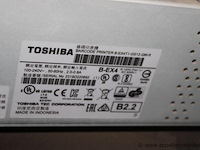 Barcode printer, toshiba, b-ex4t1-gs12-qm-r, werking niet gekend - afbeelding 2 van  2