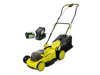 Baricus 40 cm grasmaaier met 2 x 4,0 ah batterijen en mulch-inzet - afbeelding 2 van  8