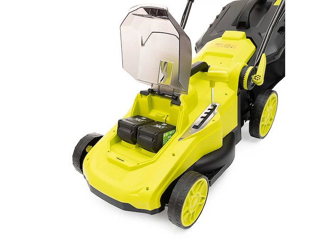 Baricus 40 cm grasmaaier met 2 x 4,0 ah batterijen en mulch-inzet - afbeelding 3 van  8