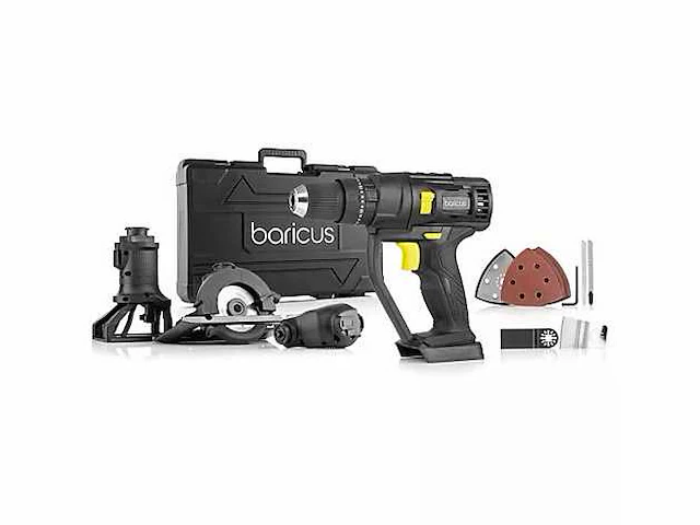 Baricus 7-in-1 multi-tool met opslagkoffer - afbeelding 1 van  7