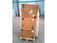 Barkruk - keukenstoel, gestoffeerde stoel, pu met naden (x6 mix) - afbeelding 8 van  11