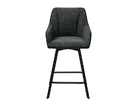 Barkruk antraciet (3x) - afbeelding 2 van  5