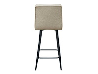 Barkruk beige boucle (4x) - afbeelding 3 van  5