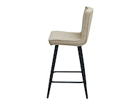 Barkruk beige boucle (4x) - afbeelding 2 van  5