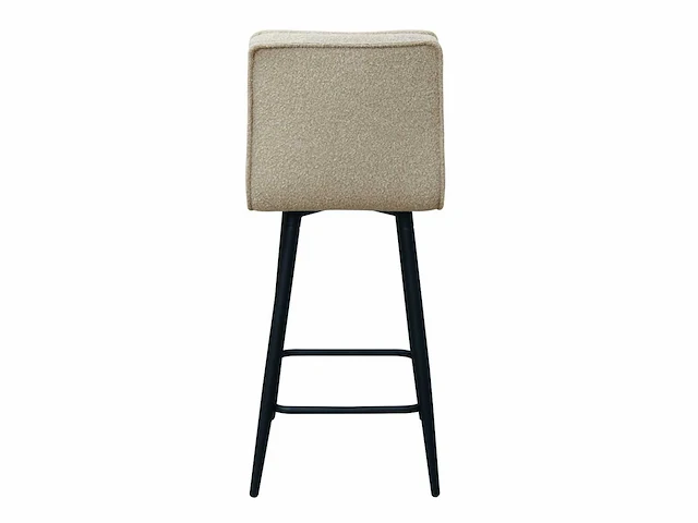 Barkruk beige boucle (4x) - afbeelding 2 van  5