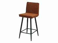 Barkruk koper weave (4x) - afbeelding 1 van  6