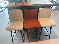 Barkruk koper weave (4x) - afbeelding 6 van  6