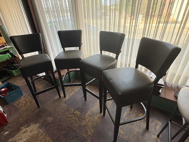 Barkrukken - bar supplies (4x) - afbeelding 3 van  3