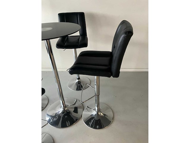 Barkrukken (4x) + statafel - afbeelding 2 van  8