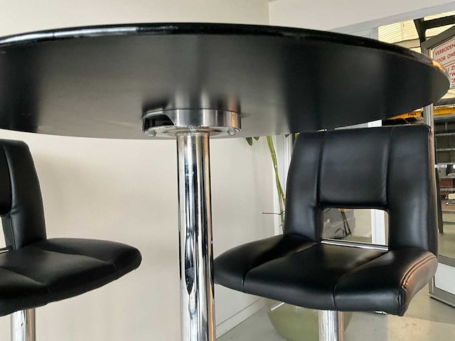 Barkrukken (4x) + statafel - afbeelding 6 van  8