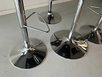 Barkrukken (4x) + statafel - afbeelding 7 van  8